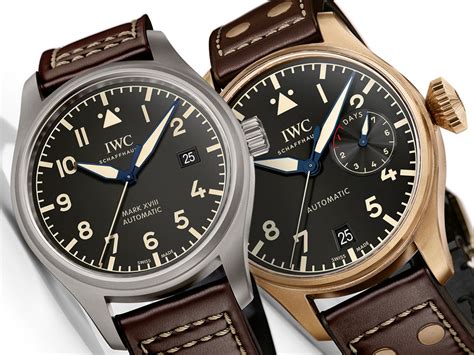 chrono24 iwc mark xviii|IWC Pilot Mark XVIII Pilot's Watch Heritage Titanium .